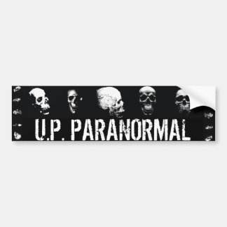 Cráneos - pegatina para el parachoques