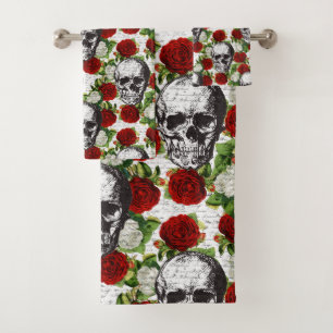 Cráneos y rosas