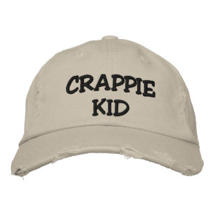 CRAPPIE KID - GORRA BORROIDADO (Y PERSONALIZABLE)