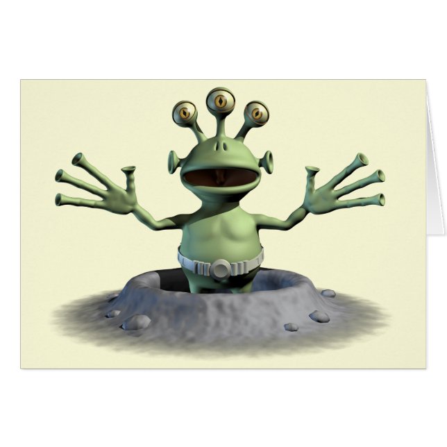 Cráter extranjero (Anverso (Horizontal))