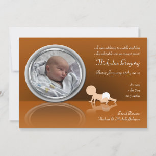 Crawling Baby Reflection Birings Anuncios