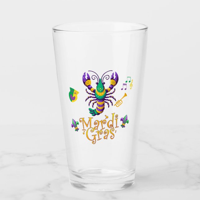 Crayfish Fleur de lis Mardi Gras (Anverso)