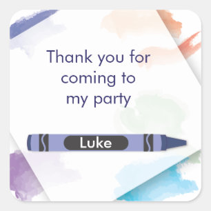 Crayon Favor Pegatina   Compra