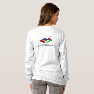 Crayones rotos Camiseta básica de larga duración p