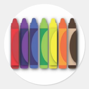 Crayons Pegatinas