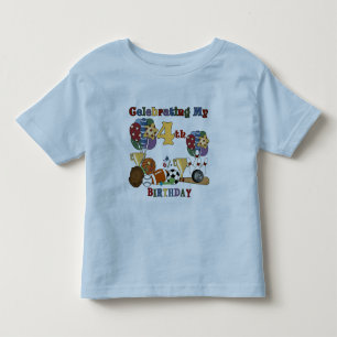 Crazy For Sports 4º cumpleaños camisetas y regalos