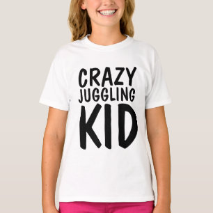CRAZY JUGGLING Camisetas para niños, Juggler