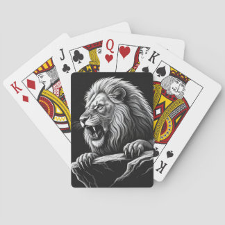 Crazy Lion sketch cartas de juego