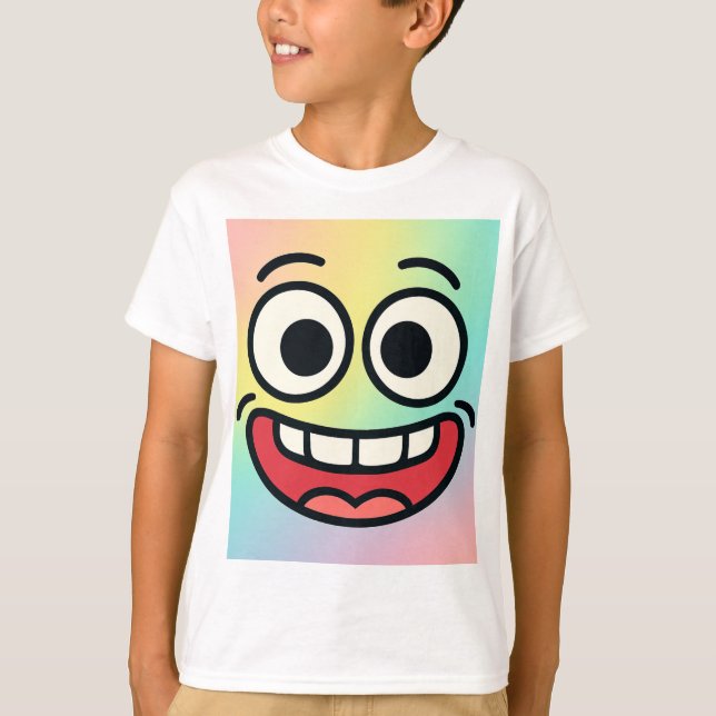 Crazy Meme enfrenta camiseta de niños (Anverso)