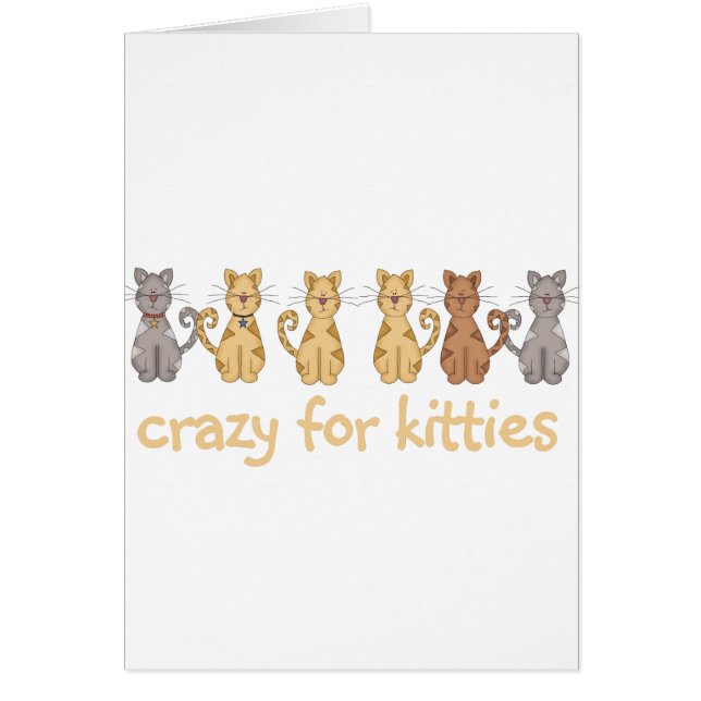 Crazy Para Kitties, camisetas y regalos (Frente)