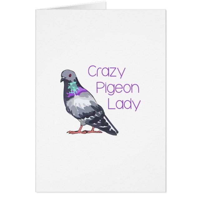 CRAZY PIGEON LADY (Frente)