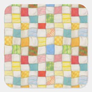 CRAZY QUILE A Pegatinas de gran tamaño