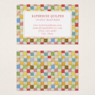 CRAZY QUILE tarjeta de visita Euro