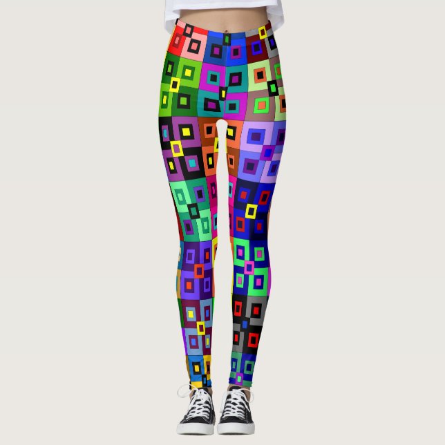 Crazy Quilt Leggings (Anverso)