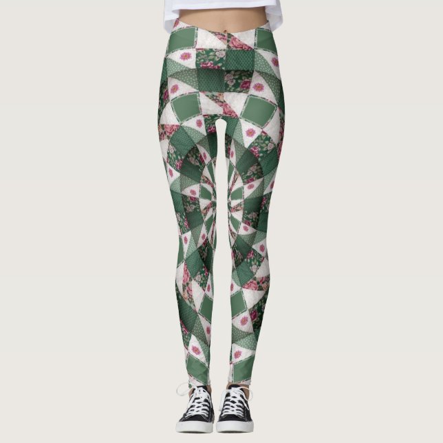 Crazy Quilt Leggings (Anverso)