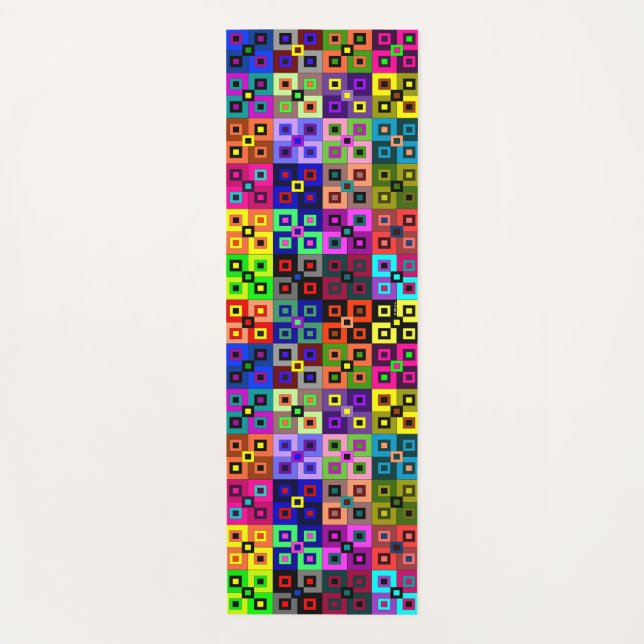 Crazy Quilt Yoga Mat (Anverso)
