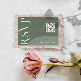 Crazy Right Now código QR tarjetas RSVP