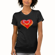 Crazyheart Women's American Jersey T-Shirt