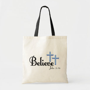 Crea con la bolsa de asas de las cruces del azul
