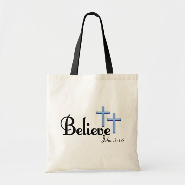 Crea con la bolsa de asas de las cruces del azul (Frente)