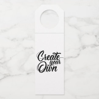 Crea el tuyo - Etiqueta de botella