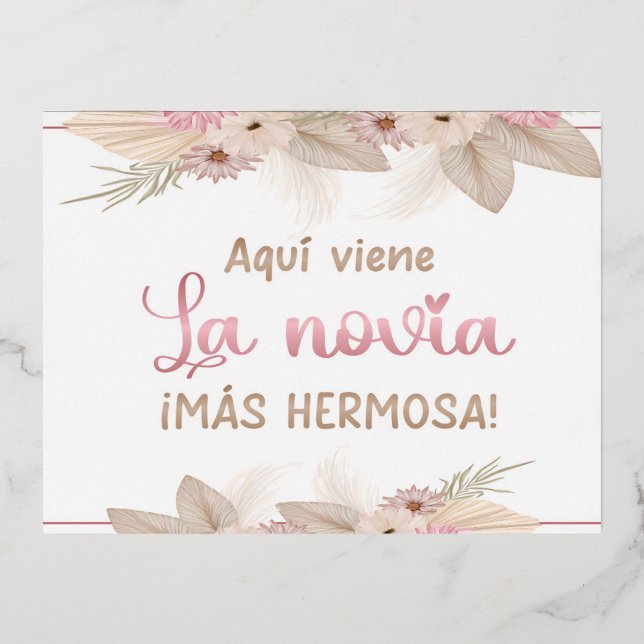 Crea el tuyo propio 4.25" x 5.6" Postal con reliev (Anverso)