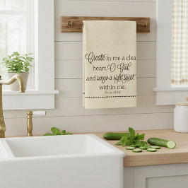 Crea en mí un paño limpio de sacos para el corazón