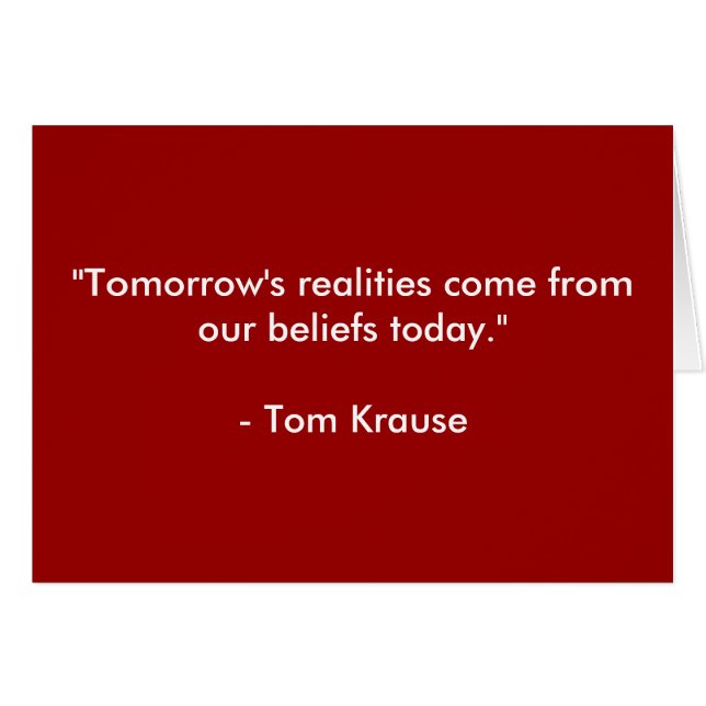 ¡Crea en sí mismo! (Anverso (Horizontal))