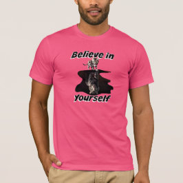 Crea en sí mismo - la camisa del tigre del gatito