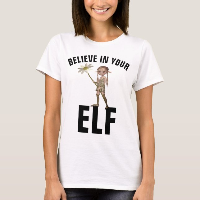 CREA EN TUS camisetas ELF (Anverso)