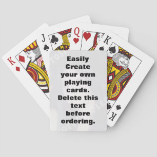 Crea fácilmente tu propia baraja de cartas de jueg