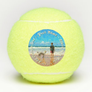 Crea la foto de tu mascota Pelotas de tenis regalo