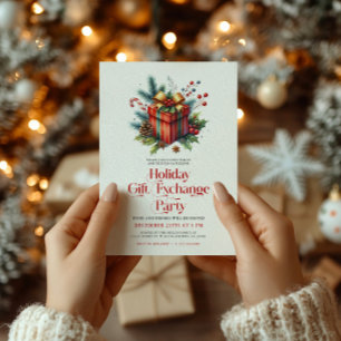 Crea la invitación para tu fiesta de intercambio d