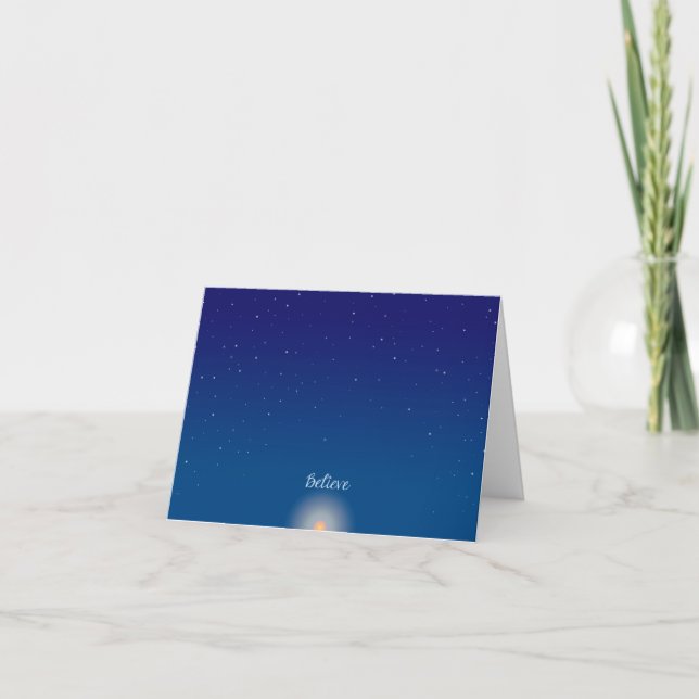 Crea - la tarjeta de felicitación del solsticio de (Anverso)