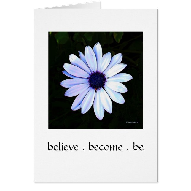 Crea la tarjeta de la margarita (Frente)