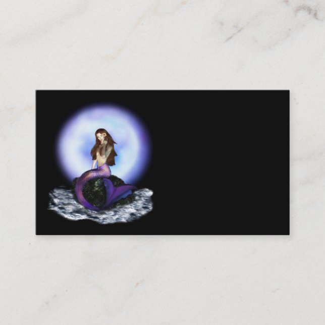 Crea la tarjeta de visita de la sirena (Anverso)