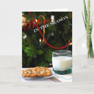 Crea - las galletas y leche del navidad para Santa
