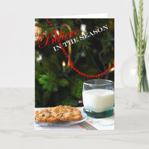 Crea - las galletas y leche del navidad para Santa