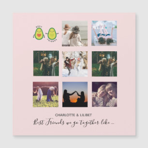 Crea regalos de collage de fotos de mejores amigos