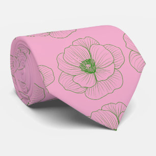 Crea Tu Corbata Rosa Promocional Personalizada Sim