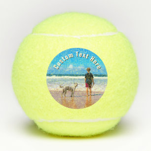 Crea tu foto de mascota Perros Pelotas de tenis Te