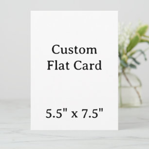 crea tu personalizado 5.5" x 7.5" al cuadrado