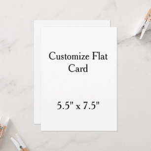 crea tu personalizado 5.5" x 7.5" cuadrado