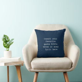 Crea Tu Propia Almohada Con Frase