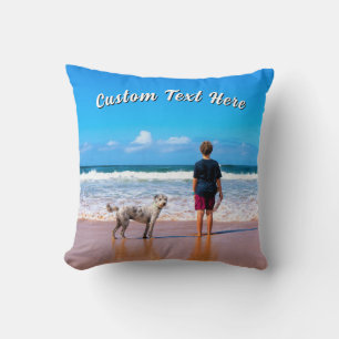 Crea tu propia almohada de foto de mascota con tex