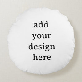 Crea tu propia almohada redonda personalizada simp
