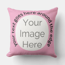 crea tu propia almohada rosa de foto