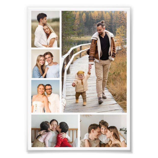 Crea tu propia ampliación de fotos con collage de  (Frente)