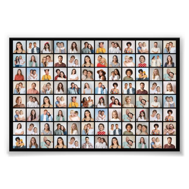 Crea tu propia ampliación de fotos con collage de  (Frente)