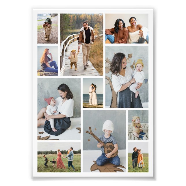 Crea tu propia ampliación de fotos de 11 Collages  (Frente)